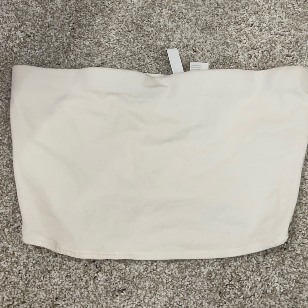 H&M white tube top